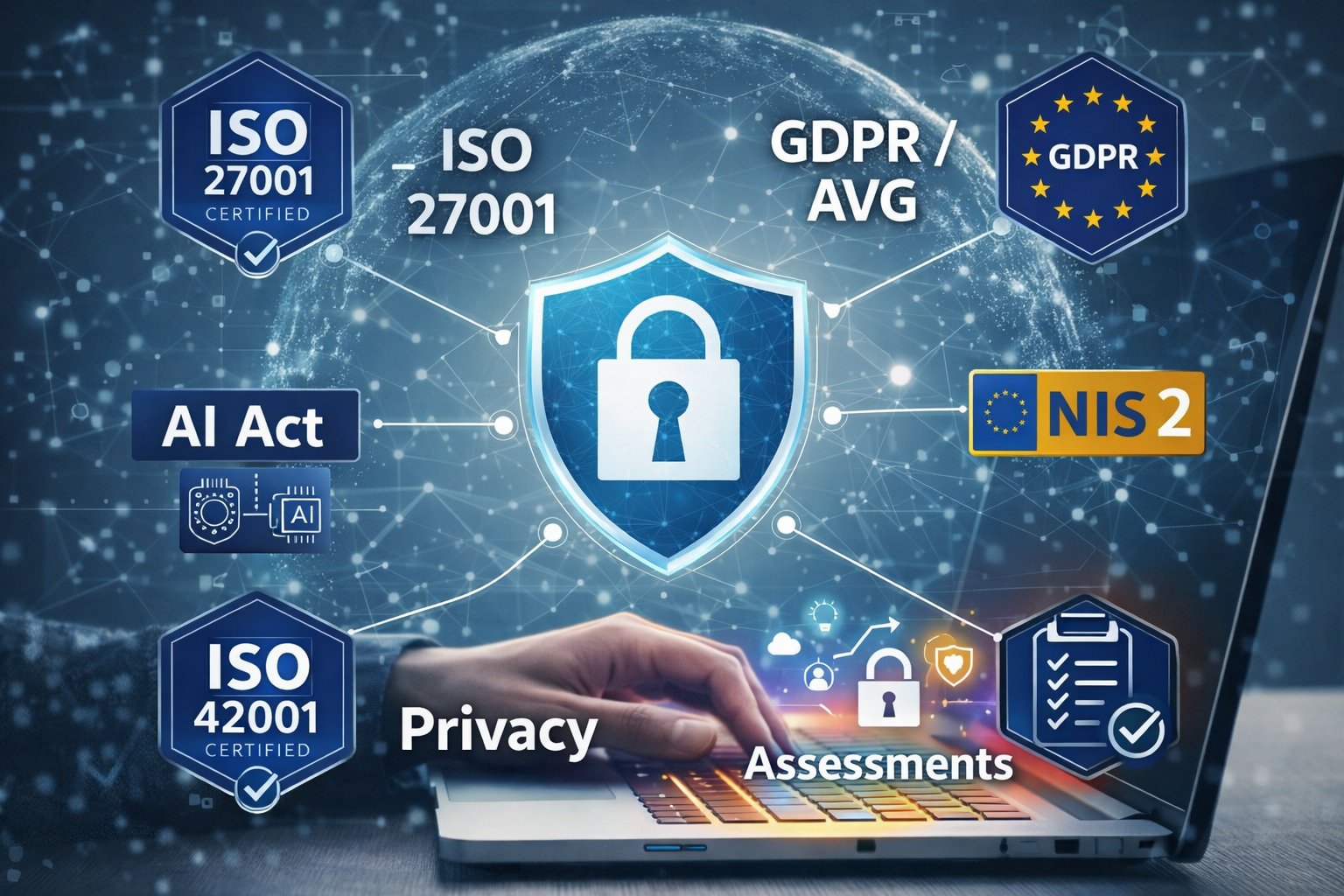 iso2700x.com — ISO 27001, NIS2, DORA, GDPR/GDPR, AI Act and Assessments cybersecurity compliance overview